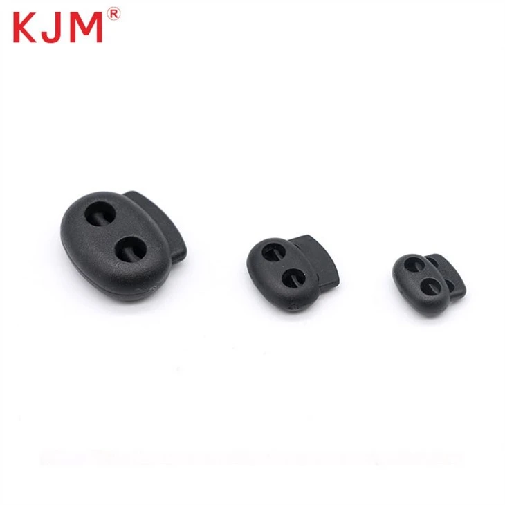 Double Hole Plastic Toggle Cord Lock Quick