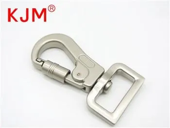 Materyèl metal chen bèt kay laisse sekirite Swivel Snap zen